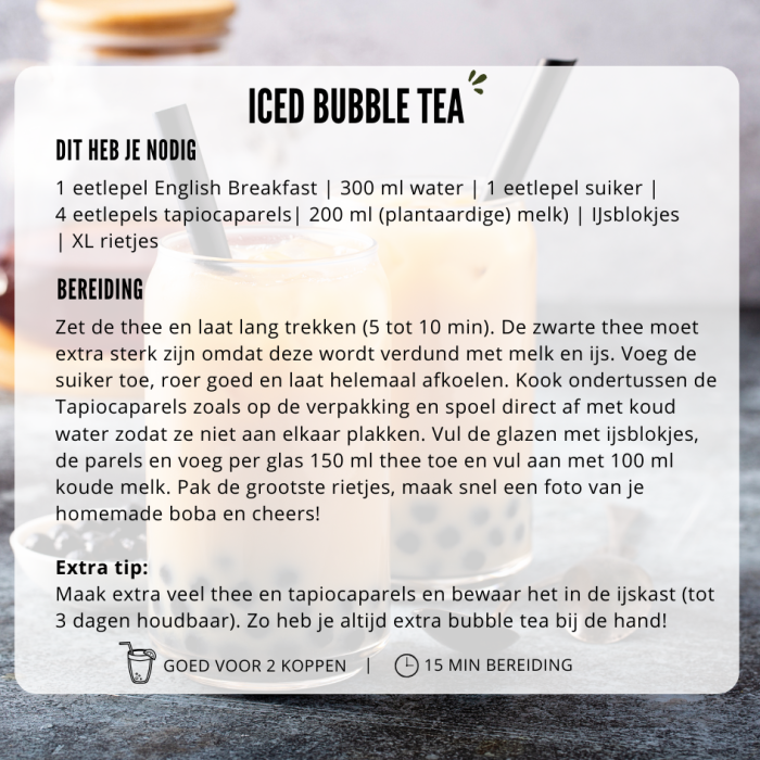 Zelf Bubble Tea Maken? Zo doe je dat